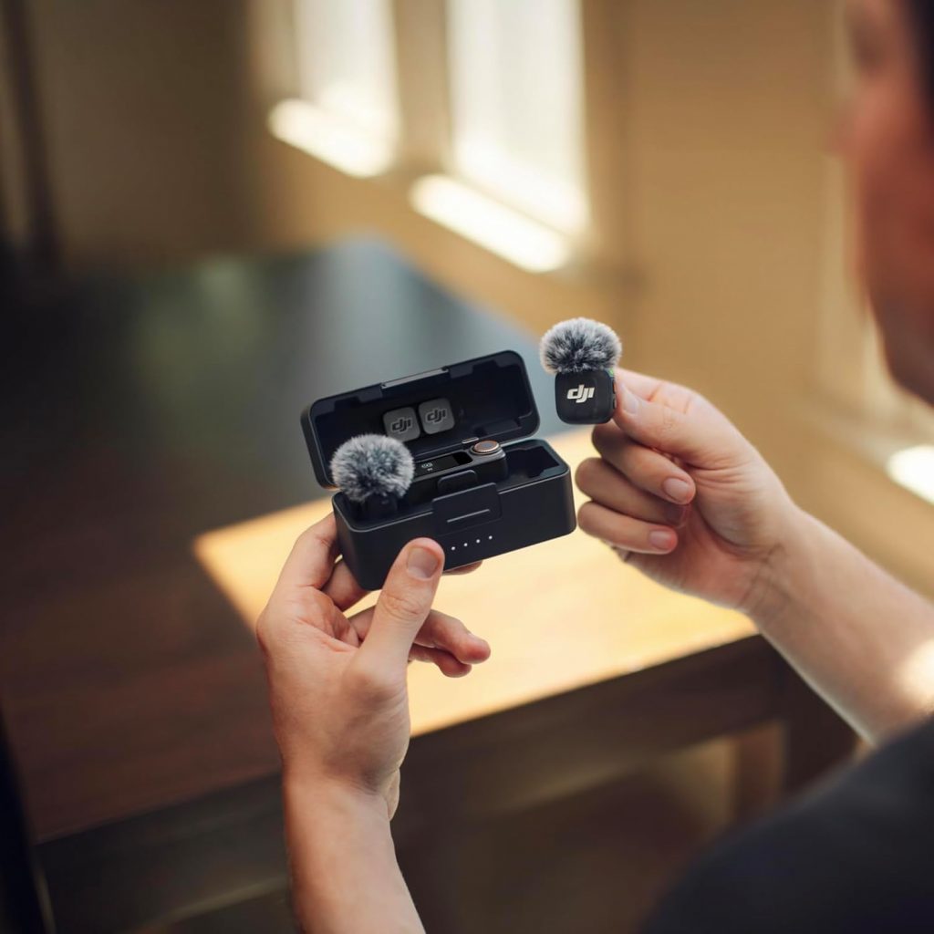 DJI Mic 3 mit Popschutz