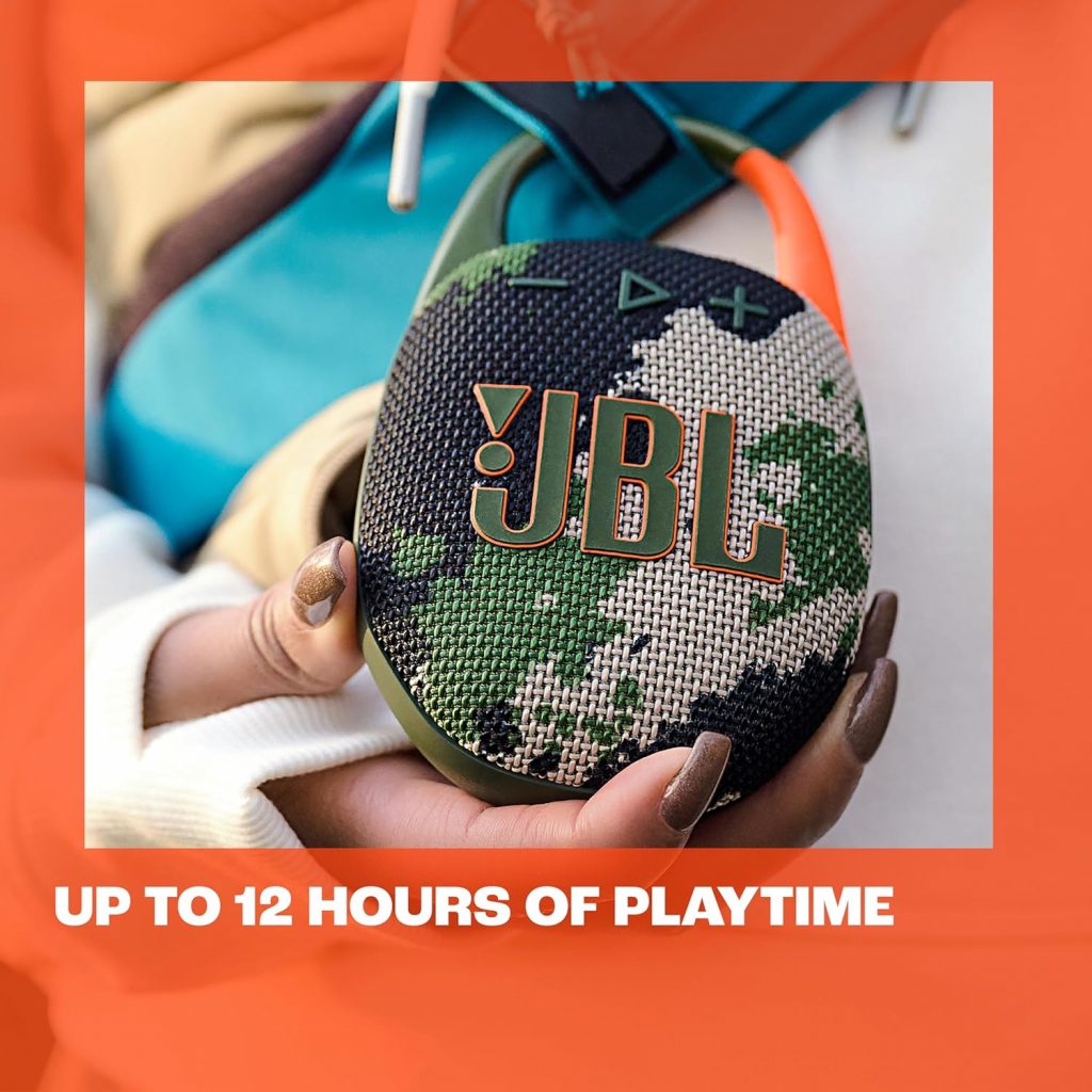 JBL Clip 5 in Militär Stil